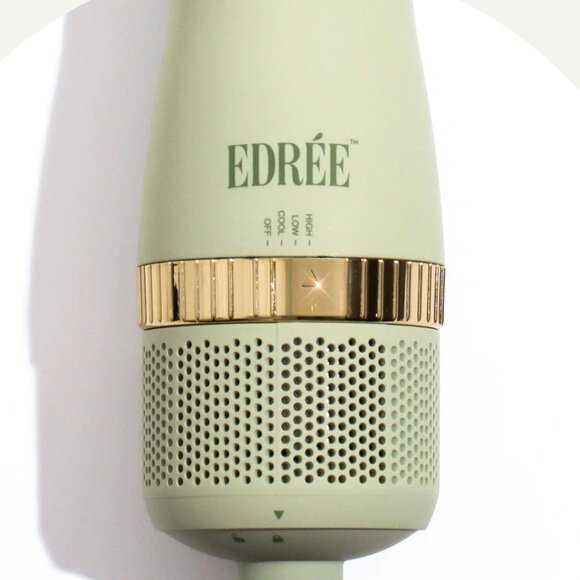 ❤️ NEW EDREE THE BELLA VOLUME BLOWDRY STYLER HAIR BRUSH 2 BRUSH TITANIUM - Picture 5 of 5